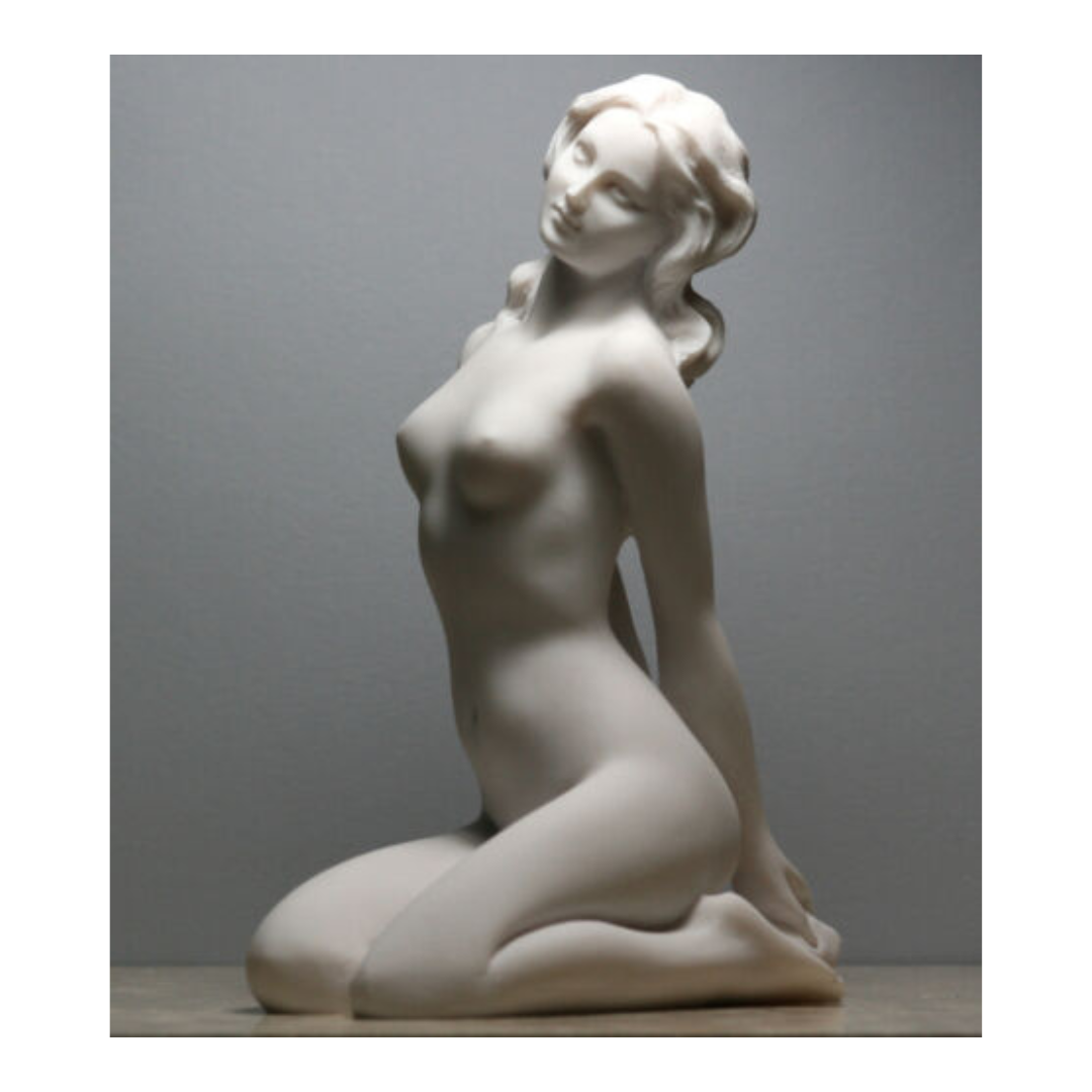 sculpture of a woman