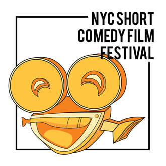 Logo for NYC Short Comedy Film Festival
