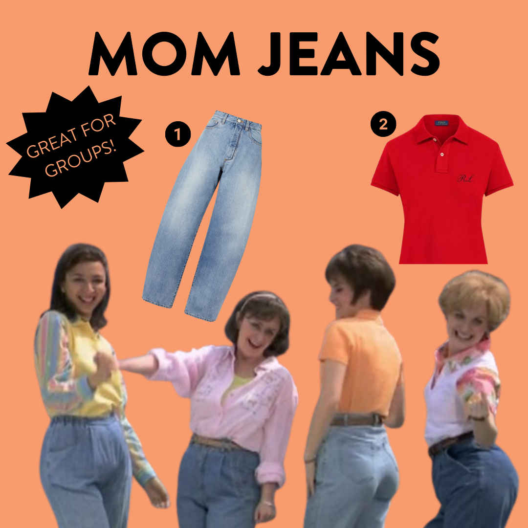 Mom Jeans snl sketch costume